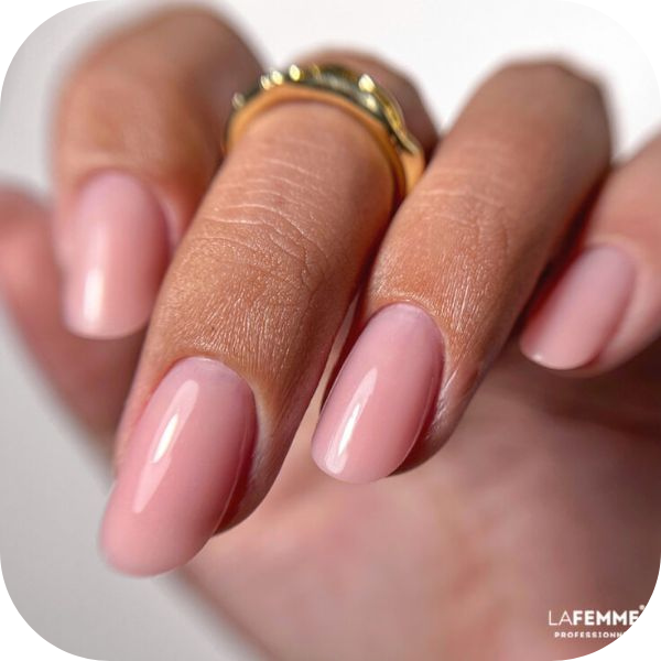 Unghie gel autunnali nude