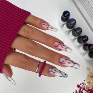 Unghie Invernali con Fiori