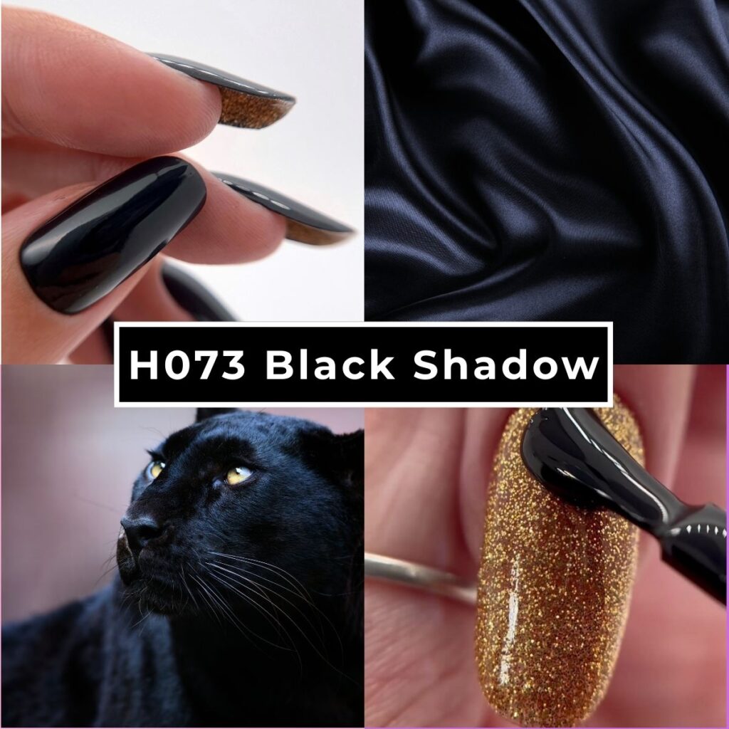 Smalto semipermanente Nero coprente