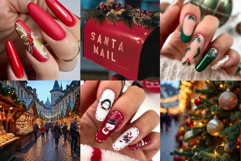 Colori unghie Natale 2025: tendenze e abbinamenti per una manicure da festa